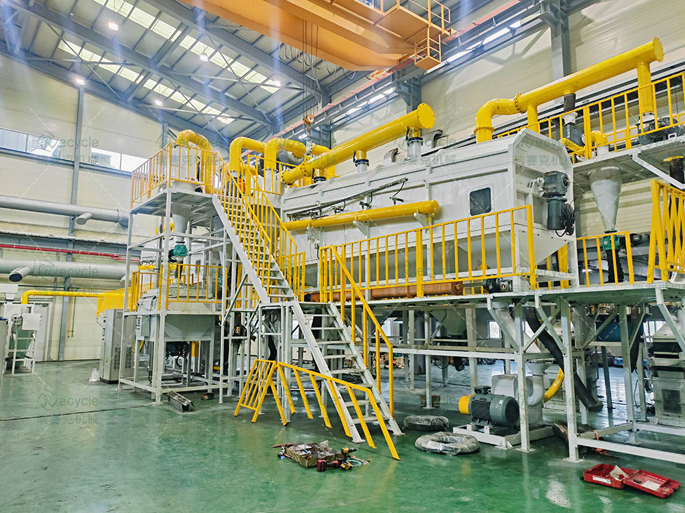 瑞賽克機(jī)械鋰電池回收處理設(shè)備---尾氣處理模塊